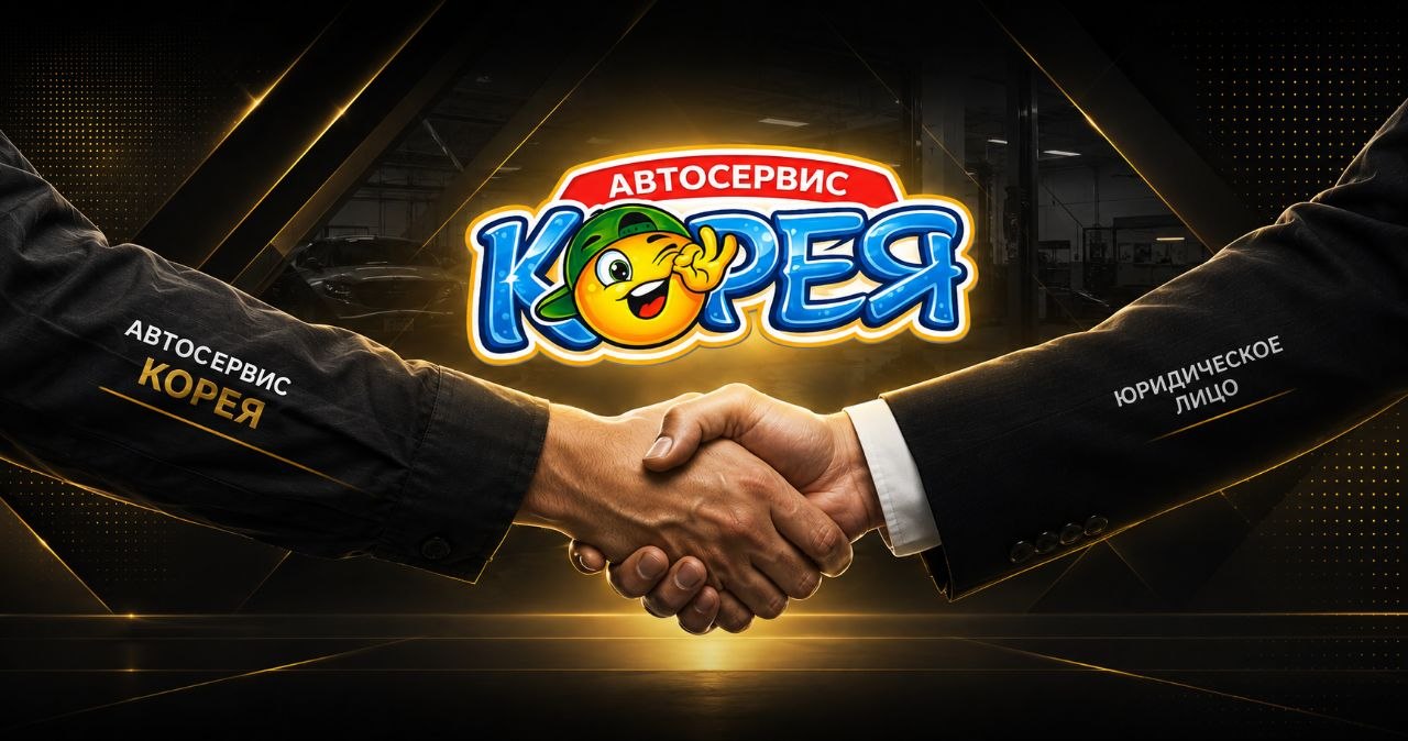 Автосервис «Корея» — сотрудничество с юридическими лицами