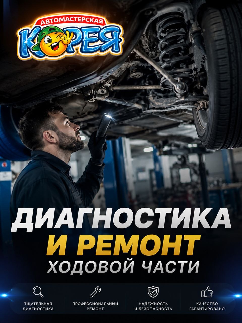 Диагностика и ремонт ходовой части